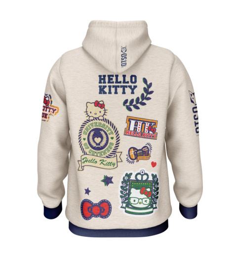 BLUZA Z KAPTUREM DAMSKA HOODIE HELLO KITTY CHEERLEADING OTSO