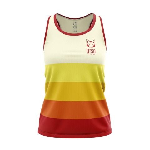 KOSZULKA DAMSKA SINGLET ORANGE OTSO