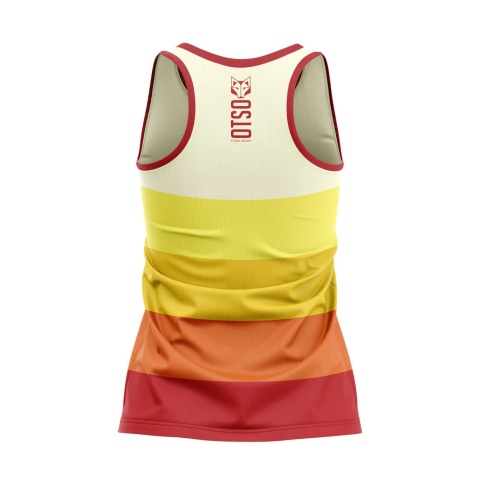 KOSZULKA DAMSKA SINGLET ORANGE OTSO