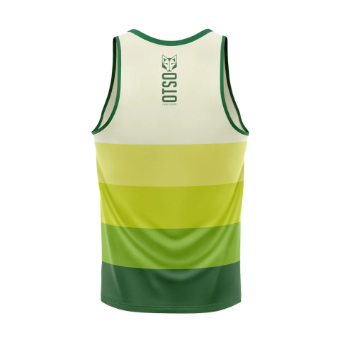 KOSZULKA MESKA SINGLET GREEN OTSO