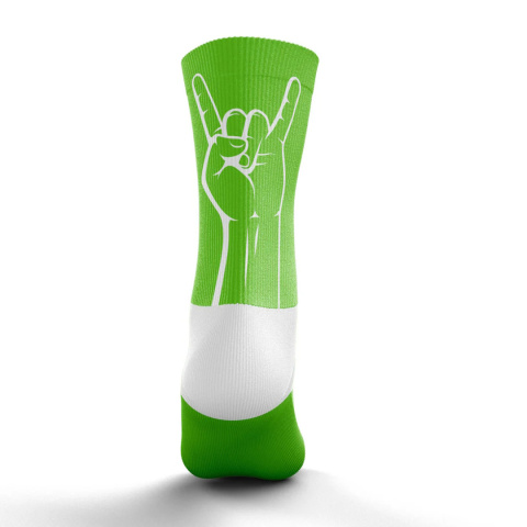 SKARPETY MEDIUM CUT YEPAAA FLUO GREEN OTSO