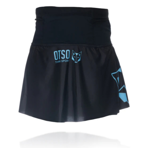 SPÓDNICZKA BLACK & TURQUOISE OTSO