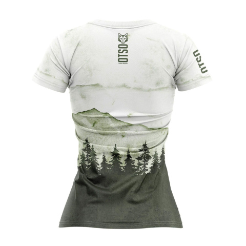 T-SHIRT DAMSKI GREEN FOREST OTSO