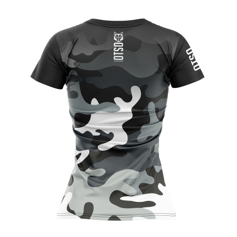T-SHIRT DAMSKI CAMO GRAY OTSO