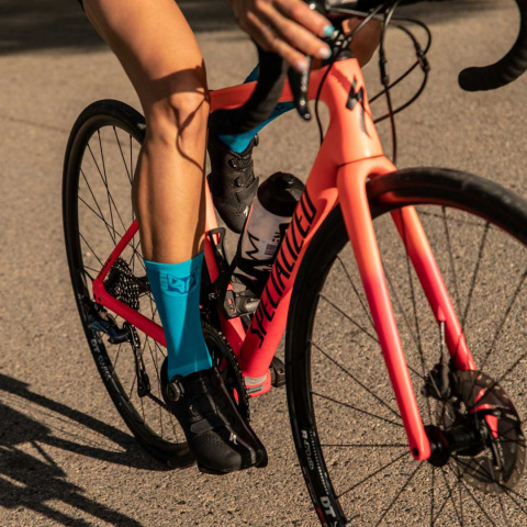 SKARPETY ULTRALIGHT FLUO BLUE OTSO