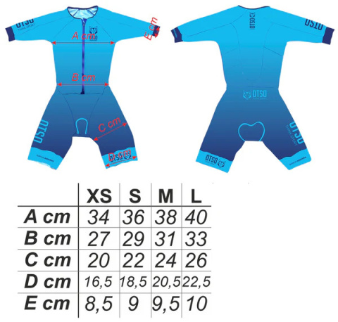 STRÓJ DO TRIATHLONU WOMEN'S TRIATHLON SUIT ZARIA OTSO