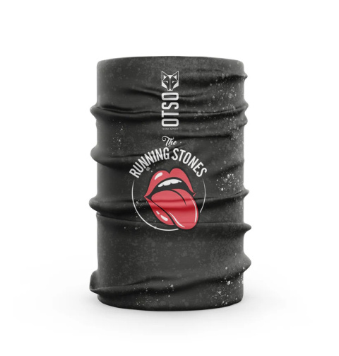 KOMIN OCIEPLACZ NA SZYJĘ RUNNING STONES BLACK OTSO