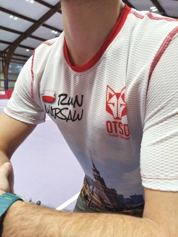T-SHIRT MĘSKI RUN WARSAW