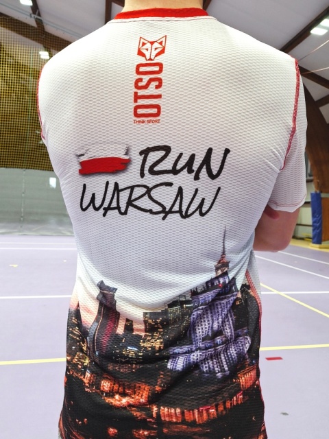 T-SHIRT MĘSKI RUN WARSAW